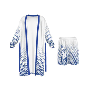 Phi Beta Sigma Long Kimono Pajamas Suit