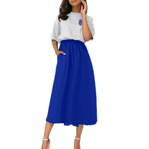 Zeta Phi Beta Elastic Waist Dress