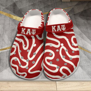 Kappa Alpha Psi All-Over Print Men's Classic Clogs