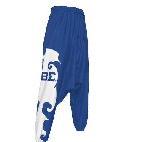 Image of Phi Beta Sigma All-Over Print Men's Loose Trousers