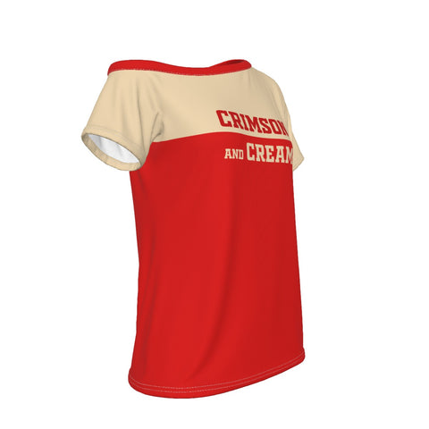 Image of Delta Sigma Theta Off-Shoulder T-shirt