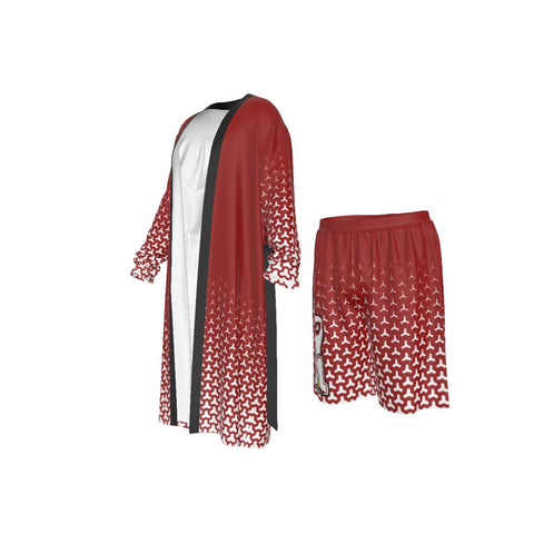 Image of Kappa Alpha Psi Long Kimono Pajamas Suit