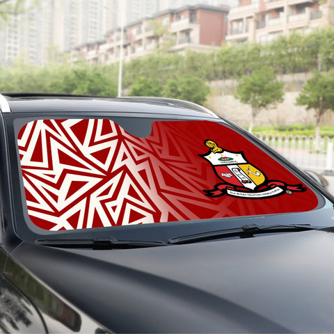 Image of Kappa Alpha Psi Windshield Sunshade | 137cm(53.9”)