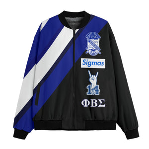 Phi Beta Sigma Fleece Bomber Jacket