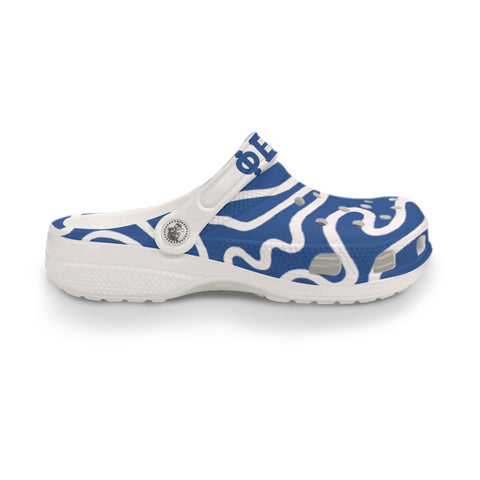 Image of Phi Beta Sigma All-Over Print Men's Classic Clogs