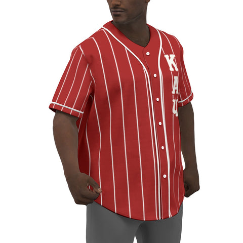 Image of Kappa Alpha Psi All-Over Print Men's Short Sleeve Baseball Jersey