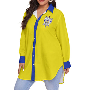 Sigma Gamma Rho Shirt With Long Sleeve (Plus Size)