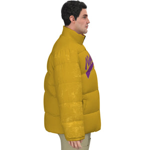 Omega Psi Phi Unisex Stand-up Collar Down Jacket