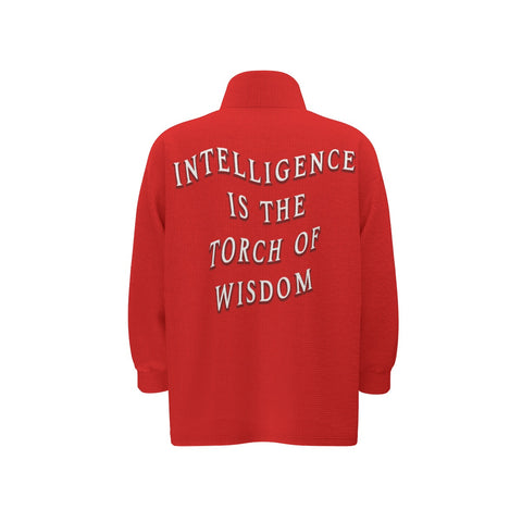 Image of Delta Sigma Theta Stand Collar Zipped Jacket