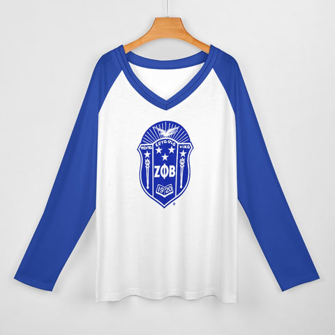 Image of Zeta Phi Beta Long Sleeve Loose Tee