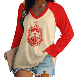 Delta Sigma Theta Long Sleeve Loose Tee