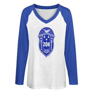 Zeta Phi Beta Long Sleeve Loose Tee