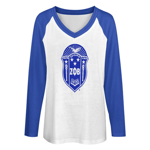 Image of Zeta Phi Beta Long Sleeve Loose Tee