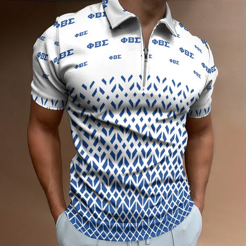Image of Phi Beta Sigma Short sleeve polo shirt