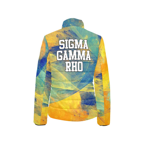 Image of Sigma Gamma Rho Collar Padded Jacket