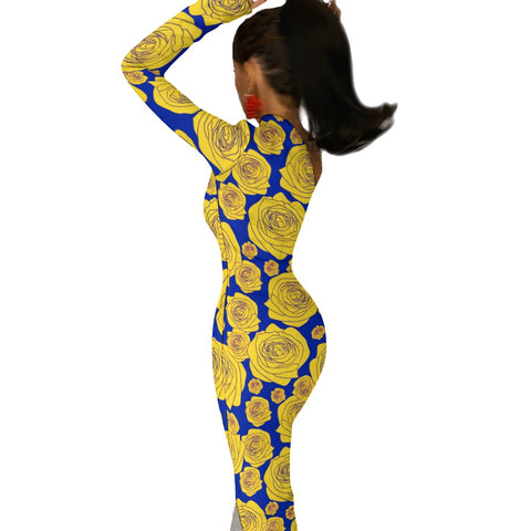 Image of Sigma Gamma Rho Half Sleeve Slit Dress