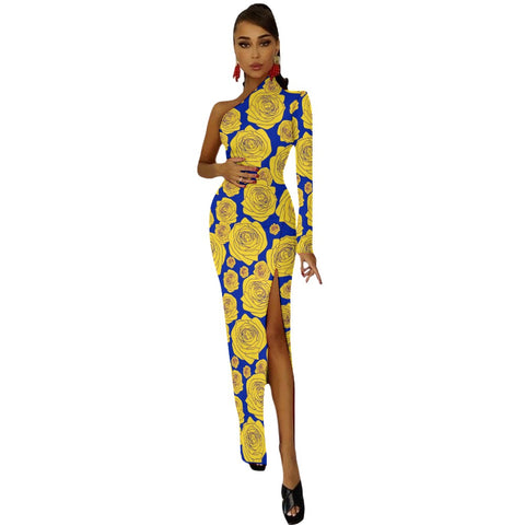 Image of Sigma Gamma Rho Half Sleeve Slit Dress