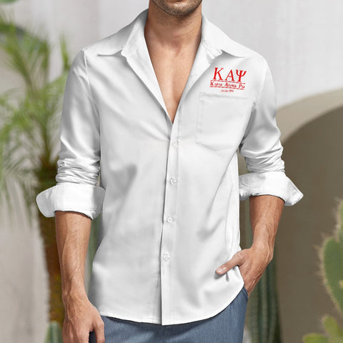 Image of Kappa Alpha Psi Long Sleeve Dress Shirt