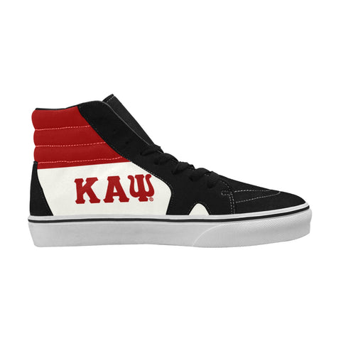 Image of Kappa Alpha Psi Men's High Top Canvas Shoes