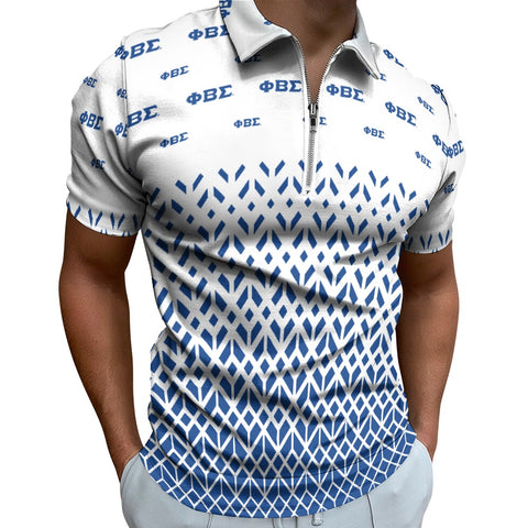 Image of Phi Beta Sigma Short sleeve polo shirt