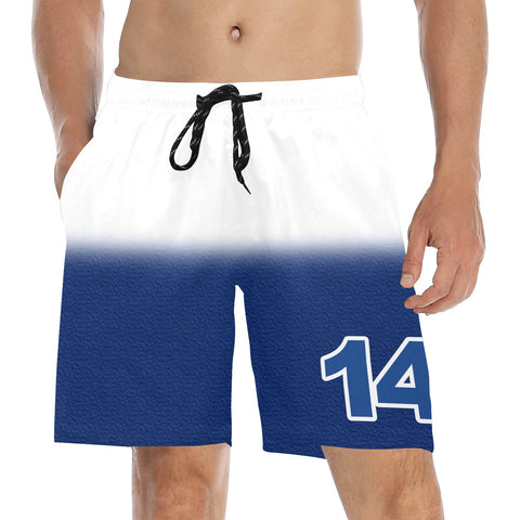 Image of Phi Beta Sigma Men's Mid-Length Beach Shorts