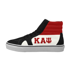 Kappa Alpha Psi Men's High Top Canvas Shoes