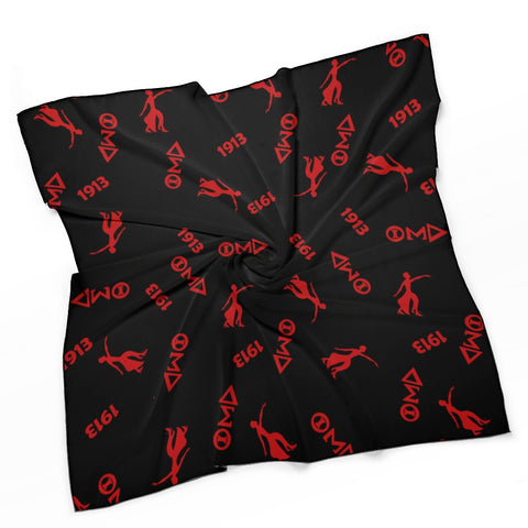 Image of Delta Sigma Theta soft & shiny silk scarves