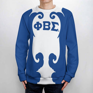 Phi Beta Sigma Filigree Men's Crew Neck Sweater