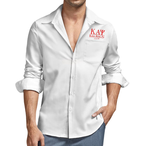 Image of Kappa Alpha Psi Long Sleeve Dress Shirt