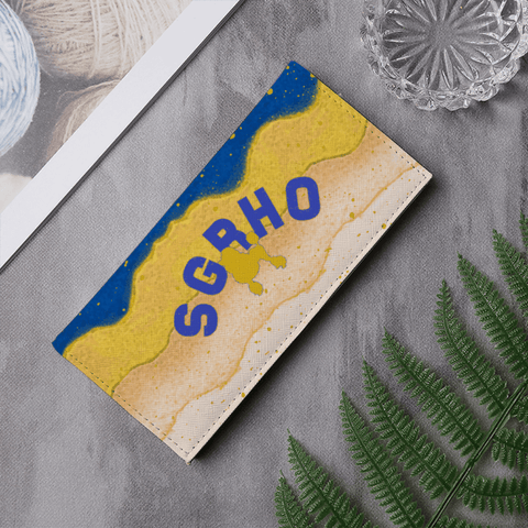 Image of Sigma Gamma Rho Leather Wallet