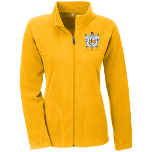 Sigma Gamma Rho All-Over Print Women's Borg Fleece Hoodie With Half Zip