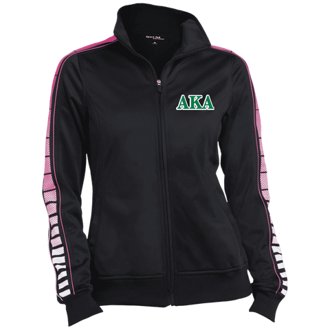 Image of Alpha Kappa Alpha Print Warm Up Jacket