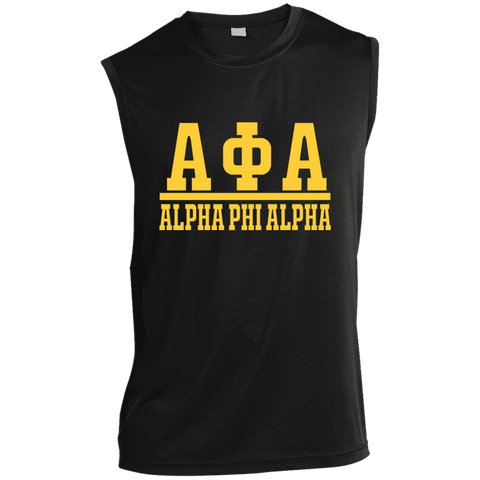 Image of Alpha Phi Alpha Sleeveless Performance T Shirt