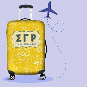 Sigma Gamma Rho Luggage Cover Logo - Unique Greek Store