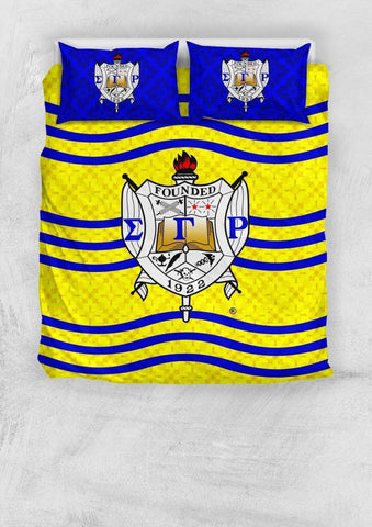 Image of Sigma Gamma Rho Bedding Set - Unique Greek Store