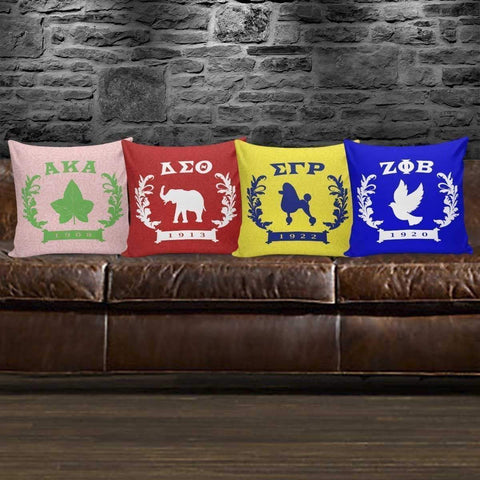 Image of Zeta Phi Beta Founding Year Pillow Covers - Unique Greek Store