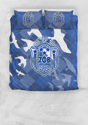 Zeta Phi Beta Bedding Set - Unique Greek Store