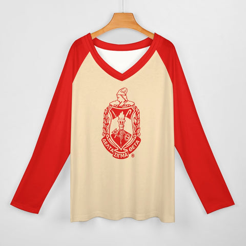 Image of Delta Sigma Theta Long Sleeve Loose Tee