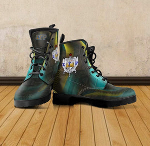 Women's Sigma Gamma Rho Leather Boots - Unique Greek Store