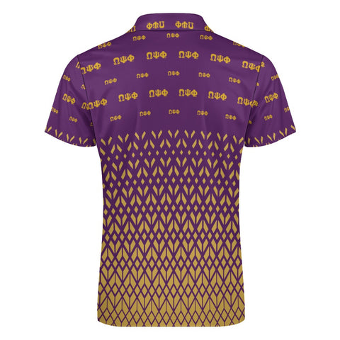 Image of Omega Psi Phi Short sleeve polo shirt