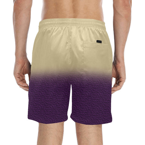 Image of Omega Psi Phi Men's Mid-Length Beach Shorts
