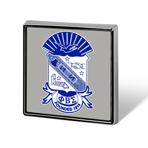 Phi Beta Sigma Square Badge Print