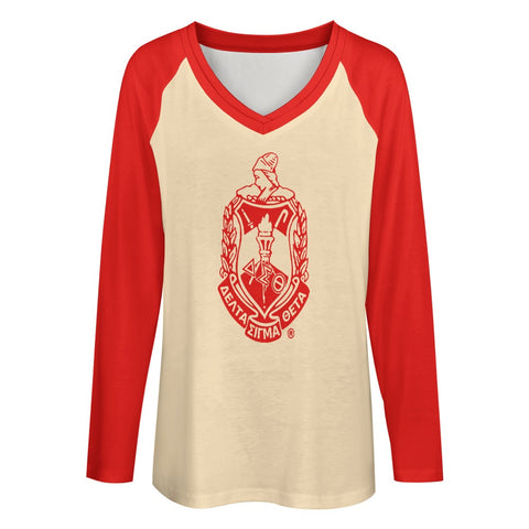 Image of Delta Sigma Theta Long Sleeve Loose Tee