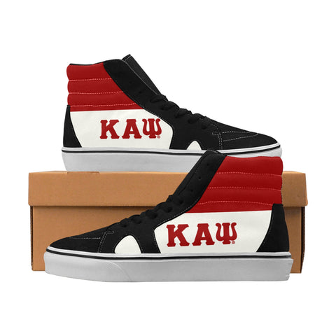 Image of Kappa Alpha Psi Men's High Top Canvas Shoes