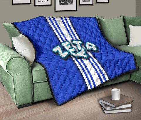 Image of Zeta Phi Beta Premium Quilt