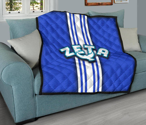 Image of Zeta Phi Beta Premium Quilt