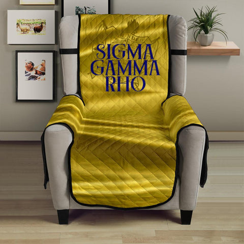 Image of Sigma Gamma Rho 23" Chair Sofa Protector