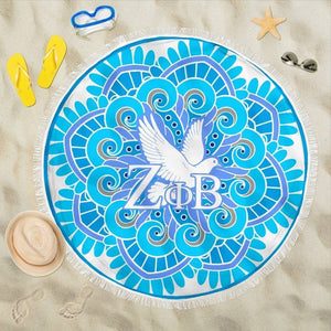 Zeta Phi Beta Beach Blanket - Unique Greek Store