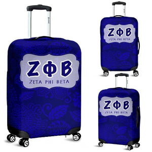 Zeta Phi Beta Luggage Cover Logo