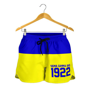 Sigma Gamma Rho 1922 Beach Shorts